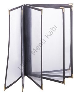 Kod: 0216 Biyeli PVC Yaprak Menü Kabı (23x32 cm)