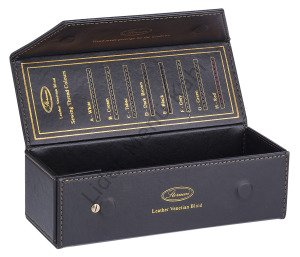 Kod: 1248 Özel Deri Şarap Sandığı Kutusu Deri (35x12x9 cm)