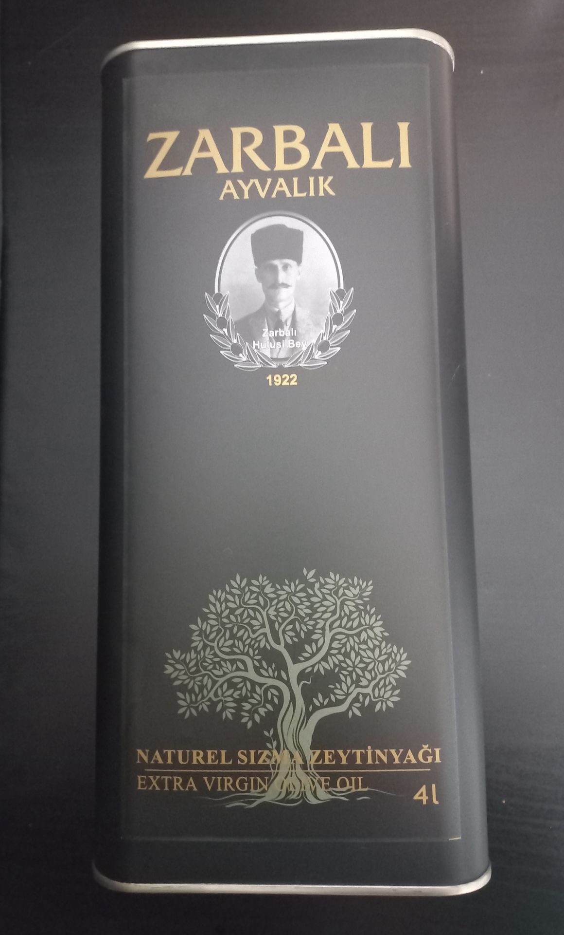 ZARBALI Yeni Hasat  Naturel Sızma Zeytinyağı 4 L ( SOĞUK SIKIM)