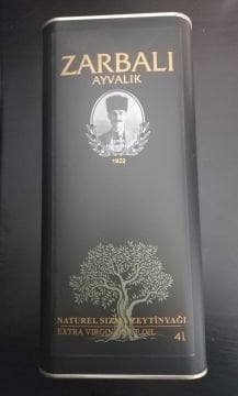 ZARBALI Yeni Hasat  Naturel Sızma Zeytinyağı 4 L ( SOĞUK SIKIM)