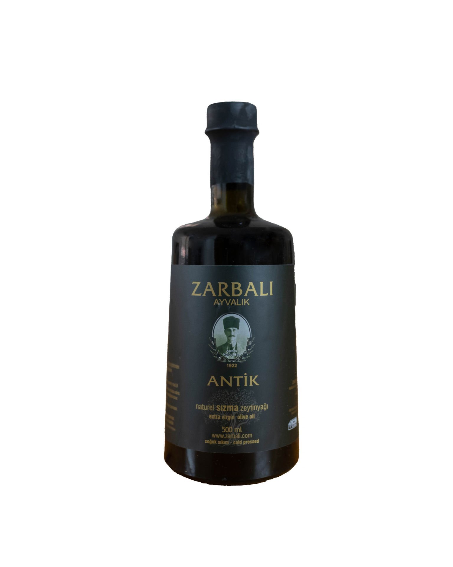 ZARBALI ANTİK  Naturel Sızma Zeytinyağı 0.5 Dizyem ( Soğuk SIKIM ) 500 ml  Filtre edillmemiş