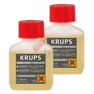 Krups Kahve Makineleri Kireç Temizleme Solüsyonu, İkili XS900010