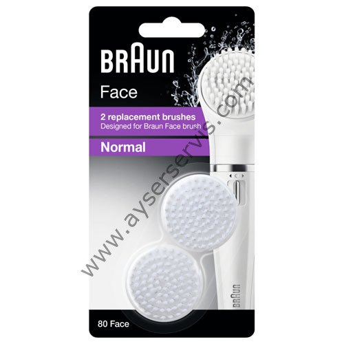 Braun 80 Face Normal Cilt Yüz Temizleme Fırça Yedeği