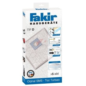 Fakir E240, Viper, Eagle, CL220, Granada, Garcia, Hans Tip D Sms Toz Torbası