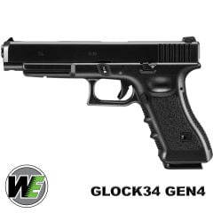 Airsoft Tabanca WE Glock 34 Siyah Gen4 WE-G008B-BK G34-B-BK-GEN4