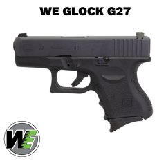 Airsoft Tabanca WE Glock 27 Siyah  WE-G006A-BK-27-BK-A