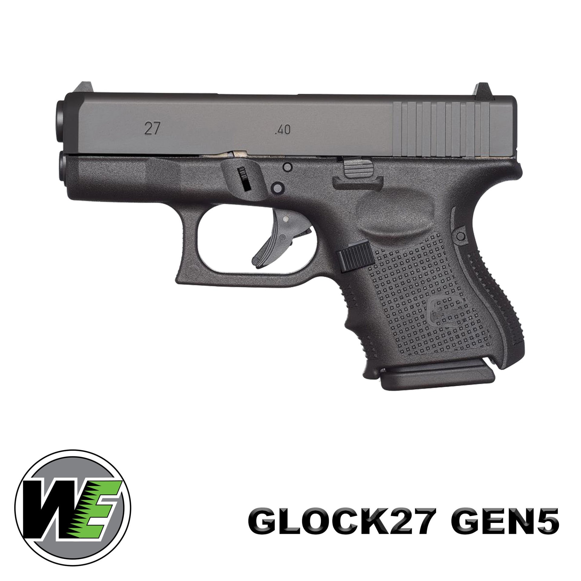 Airsoft Tabanca WE Glock 27 Siyah  WE-G006A-BK-27-BK-A