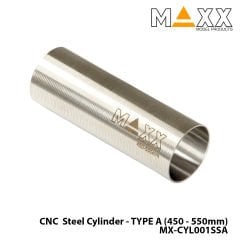 MAXX MODEL CNC Hardened Stainless Steel Cylinder - TYPE A (450 - 550mm) MX-CYL001SSA