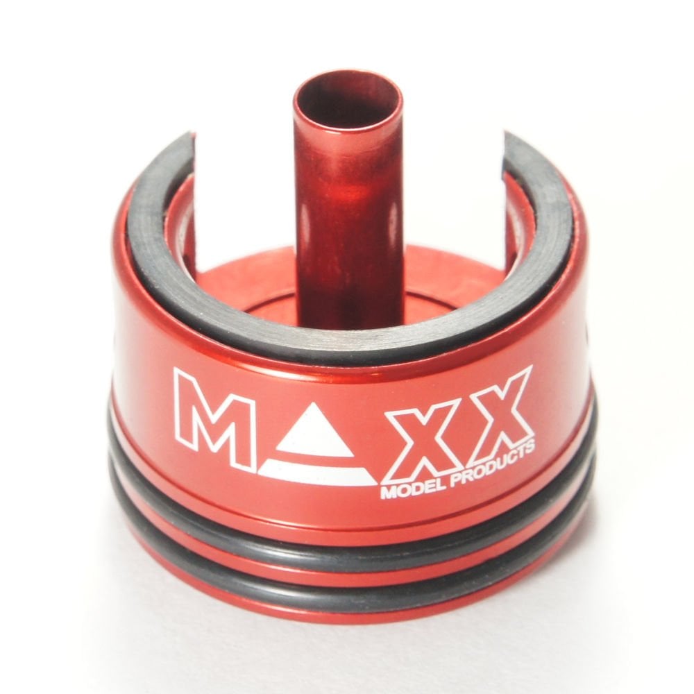 MAXX MODEL CNC Aluminum Double Air Seal & Damper AEG Cylinder Head MX-CYL001CHS