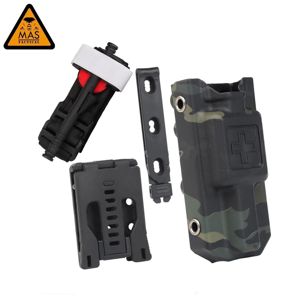 Turnike+Turnike Kılıfı Kydex Set-MulticamBlack