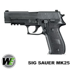 Airsoft Tabanca WE SigSauer MK25 SiyahF003-BK-MK25