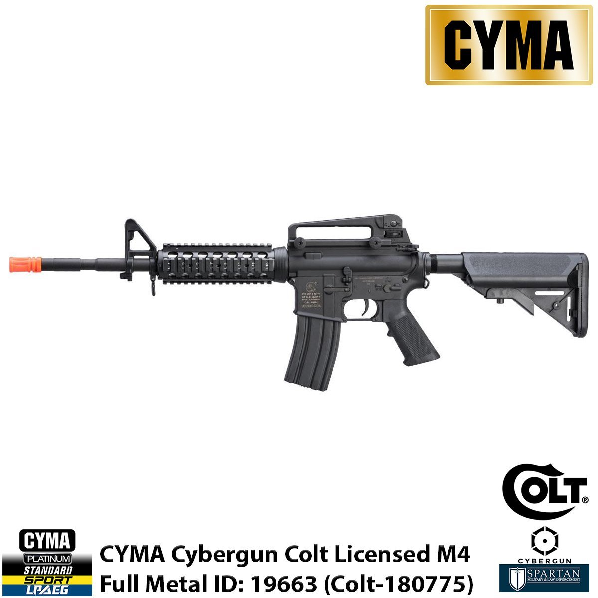 Airsoft Tüfek CYMA Cybergun Colt Licensed M4 ID:19663