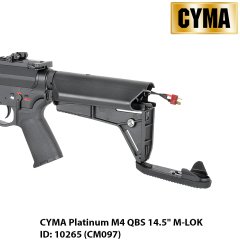 Airsoft Tüfek CYMA Platinum(CM097)M4 QBS 14.5'' M-LOK