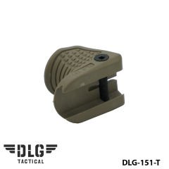 PICATINNY HANDSTOP WITH QD BASE DLG-151-T Tan