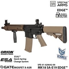 Airsoft Tüfek Specna Arms Daniel Defense® MK18 SA-E19 EDGE™Chaos Bronze SPE-01-029642-00