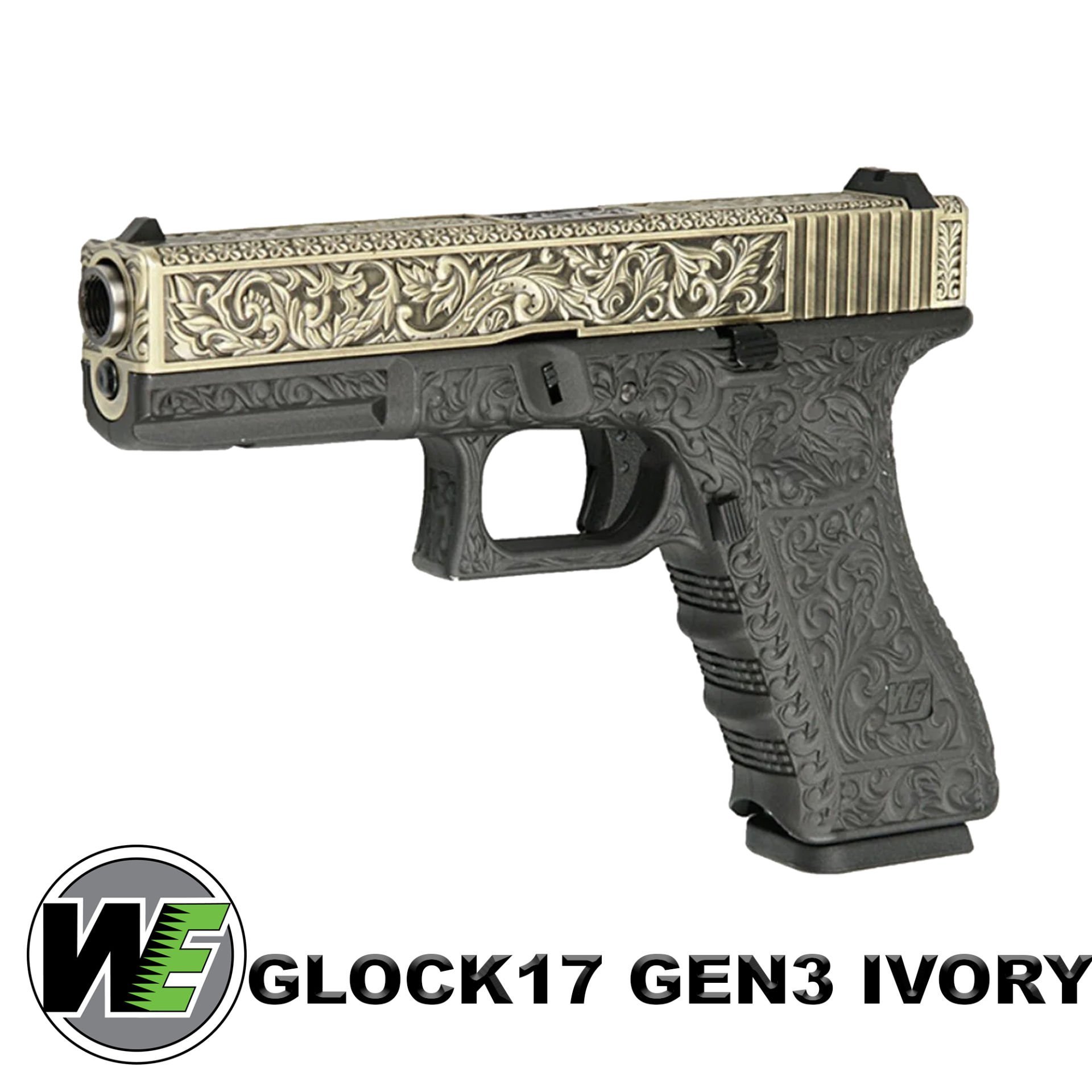 Airsoft Tabanca WE Glock 17 Gravür İşlemeleri