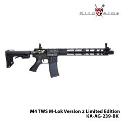 Airsoft Tüfek KİNG ARMS M4 TWS M-Lok Version 2 KA-AG-239-BK