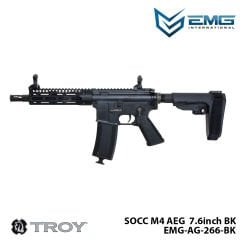 Airsoft Tüfek KİNG ARMS EMG Troy Industries SOCC M4 7.6'' EMG-AG-266-BK