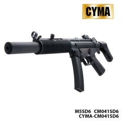 Airsoft Tüfek CYMA Mp5 SD6 CM041SD6