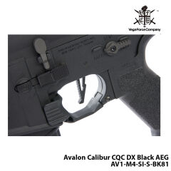 Airsoft Tüfek VFC Avalon Calibur CQC DX AV1-M4-SI-S-BK81-SİYAH