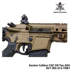 Airsoft Tüfek VFC Avalon Calibur CQC DX AV1-M4-SI-S-TN81-TAN