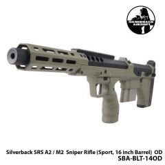 Airsoft Tüfek Sniper SILVERBACK Silverback SRS A2 / M2 16''-HAKİ-SBA-BLT-14OD