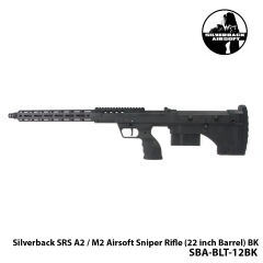 Airsoft Tüfek Sniper SILVERBACK Silverback SRS A2 / M2 22''-SİYAH