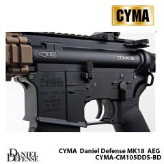 Airsoft Tüfek CYMA Platinum Daniel Defense MK18 CM105DDS-BD