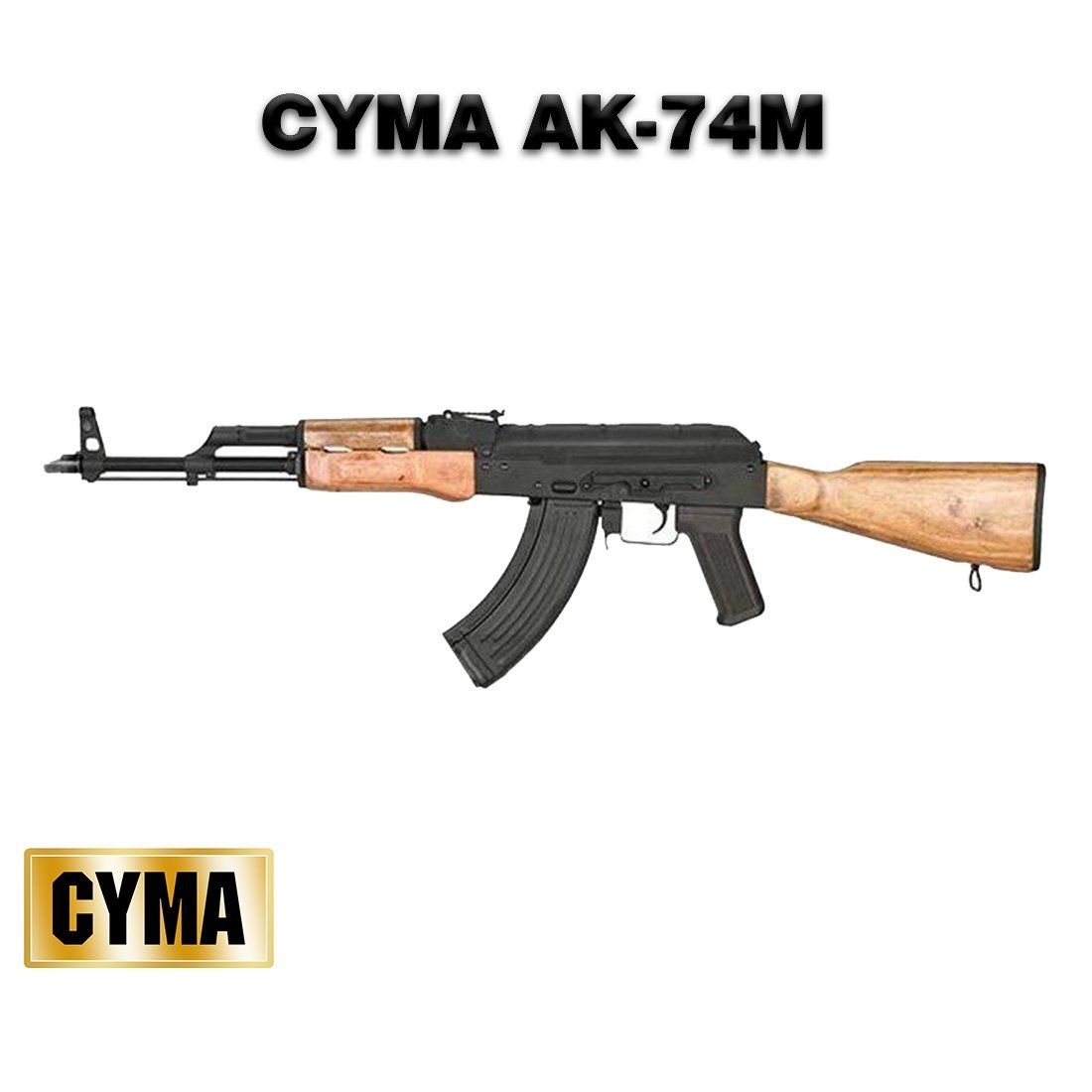 Airsoft Tüfek Cyma CM048M AK47 Sabit Dipçik Ahşap-Gövde CYM-01-000770