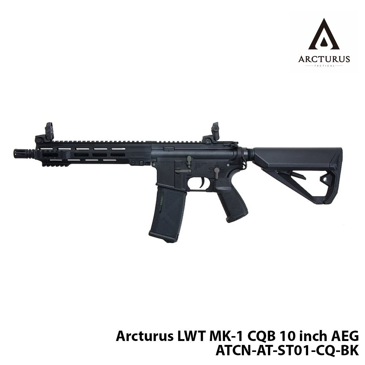 Airsoft Tüfek Arcturus LWT MK-1 CQB 10'' ATCN-AT-ST01-CQ-BK