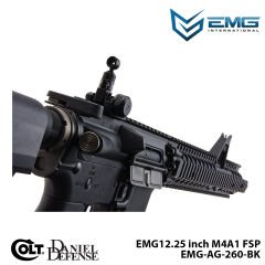 Airsoft Tüfek KİNG ARMS EMG Colt Licensed Daniel Defense 12.25'' M4A1 FSP (EMG-AG-260-BK)