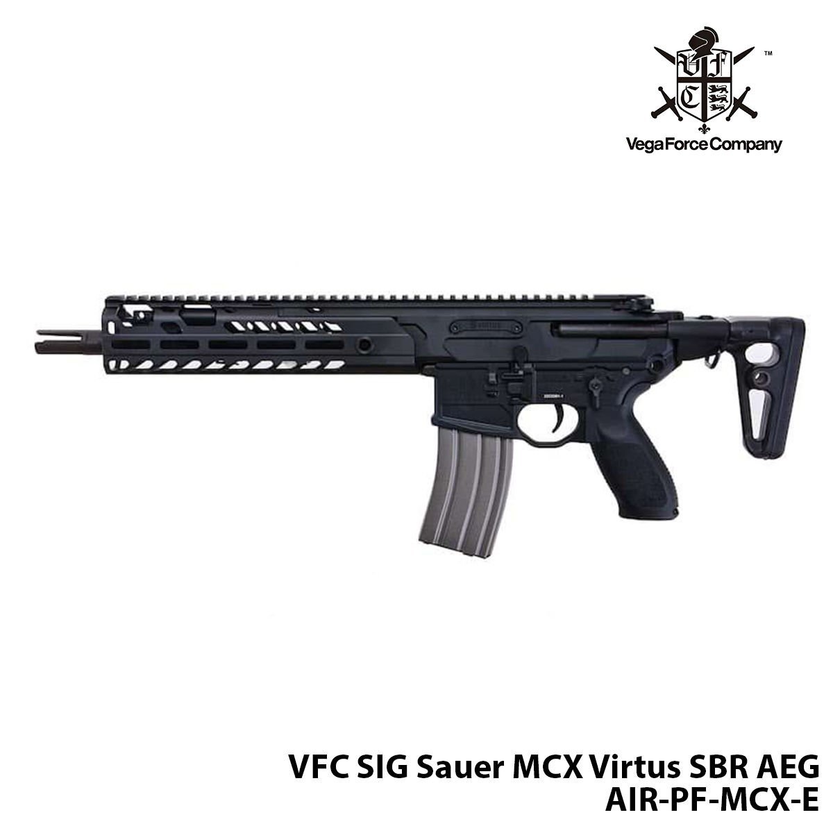 Airsoft Tüfek VFC SIG Sauer MCX Virtus SBR AIR-PF-MCX-E SİYAH
