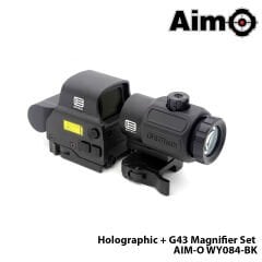 Holographic + G43 Magnifier Set AIM-O WY084-BK