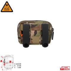 Yardımcı Cep Yatay Multicam S MAS-101-20-30-S