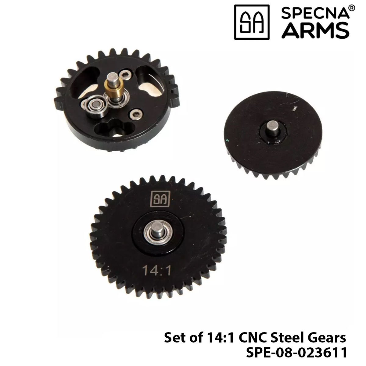 [SPE-08-023611] Set of 14:1 CNC Steel Gears