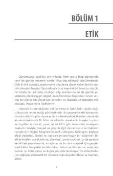 EĞİTİMDE ETİK - Hasan Güneş