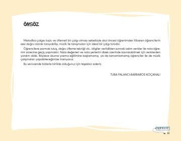 RENKLERLE EĞİTEN MELODİKA METODU - Tuba Palancı & Barbaros Koçanalı