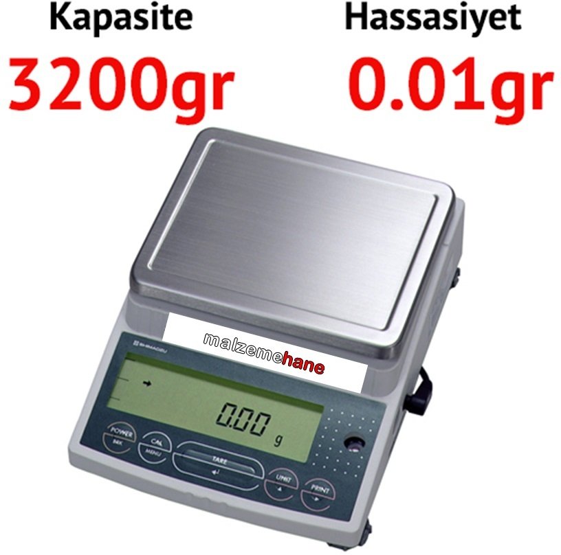 SBL-3200H Dijital Hassas Terazi - Hassasiyet: 0.01 gr. Max: 3200 gr.