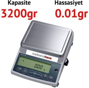 SBL-3200H Dijital Hassas Terazi - Hassasiyet: 0.01 gr. Max: 3200 gr.