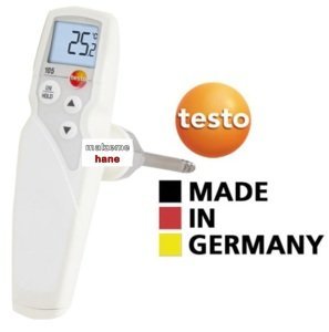 Testo 105 Burgulu Batırmalı Termometre (Donmuş Ürünler İçin)