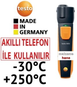Testo 805i Lazerli Sıcaklık Ölçer (Ekransız)