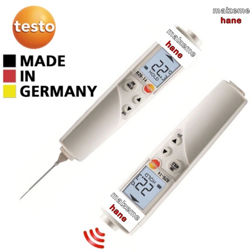 Testo 826-T4 Daldırma Problu İnfrared Gıda Termometre