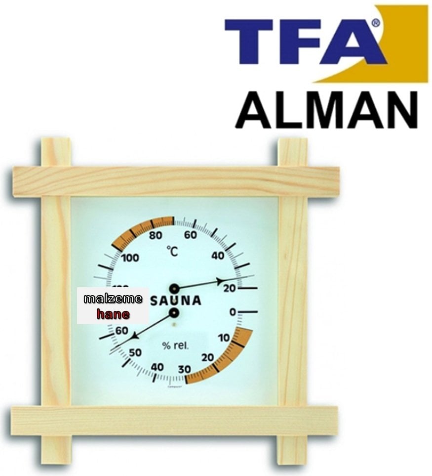 TFA 40.1008 Sauna Sıcaklık ve Nem Ölçer