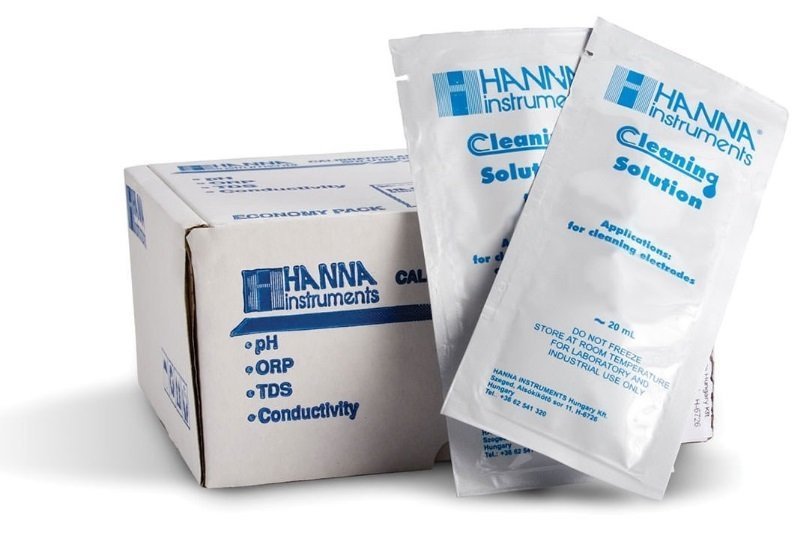 HANNA HI700664P Cleaning Solution for Humus Deposits (Agriculture), (25) 20 mL sachets