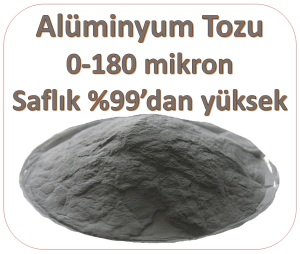 ALÜMİNYUM TOZU 0-180 mikron %99