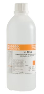 HANNA HI7034L 80000 uS/cm EC value -  25oC, 500 mL bottle