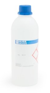 HANNA HI7037L Calibration solution for 100% NaCl (Seawater Salinity) Readings, 500 mL bottle