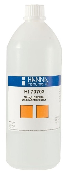 HANNA HI70703/1L Standard Solution at 100 mg/L F¯, 1 L bottle