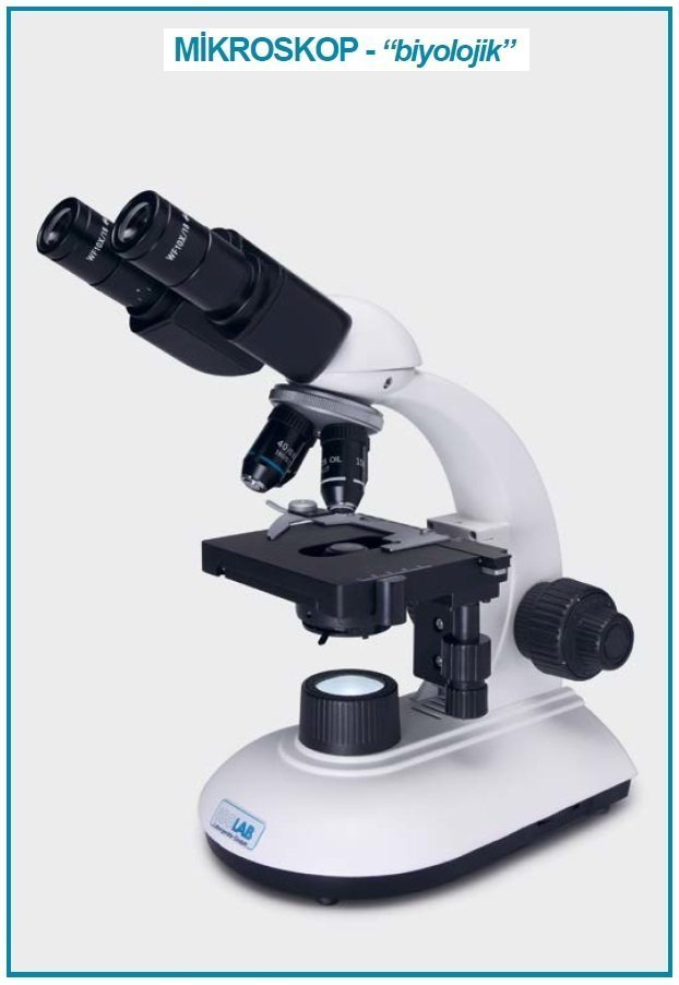 İsolab mikroskop - biyolojik (1 adet)