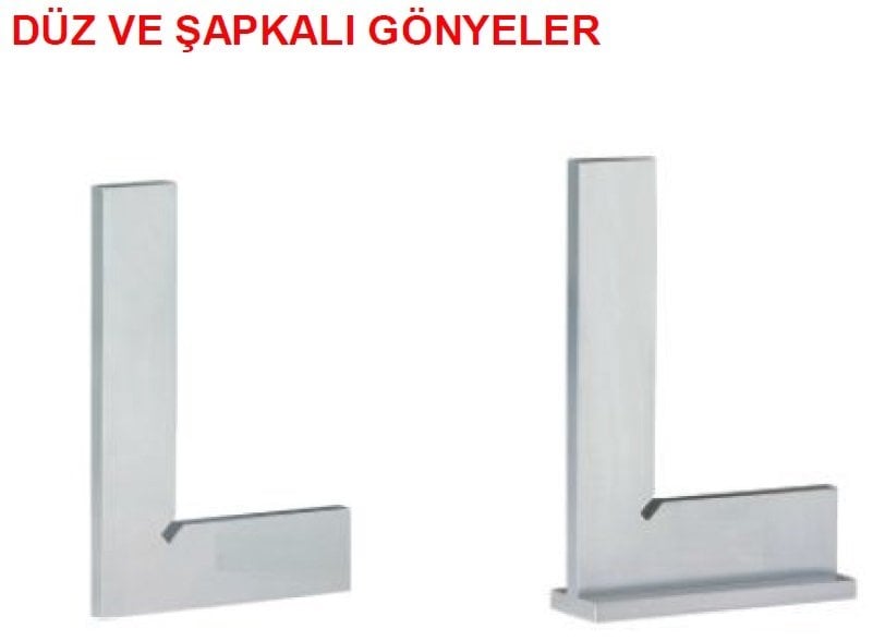 Düz/ Şapkalı Gönye 200x130mm